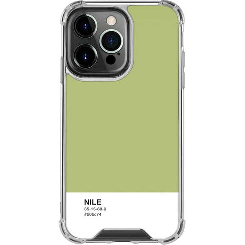 Nile Color Palette iPhone 13 Pro Clear Case