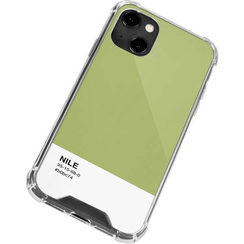 Nile Color Palette iPhone 14 Clear Case