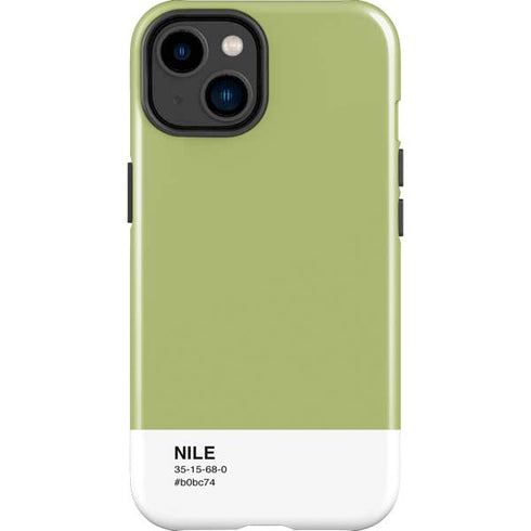 Nile Color Palette iPhone 15 Plus Impact Case
