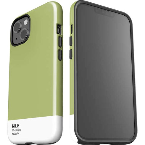 Nile Color Palette iPhone 15 Plus Impact Case