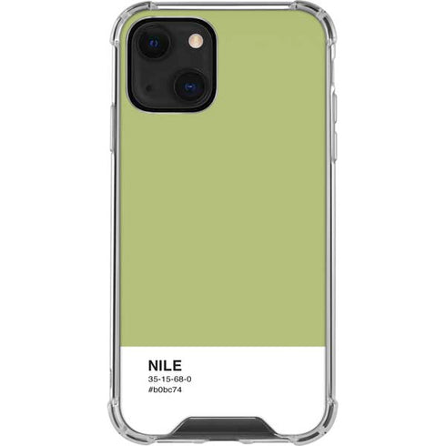 Nile Color Palette iPhone 14 Plus Clear Case