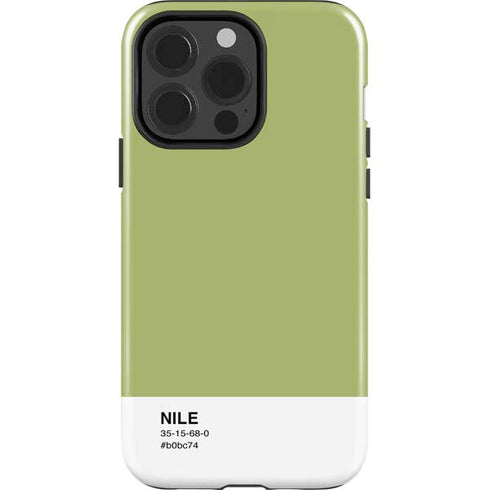 Nile Color Palette iPhone 15 Pro Impact Case