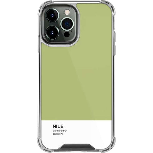 Nile Color Palette iPhone 14 Pro Max Clear Case
