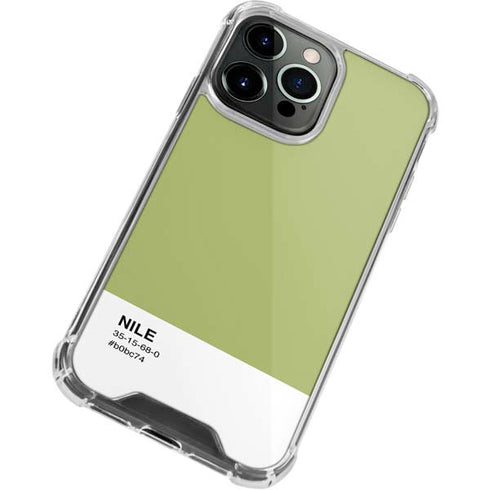 Nile Color Palette iPhone 15 Pro Max Clear Case