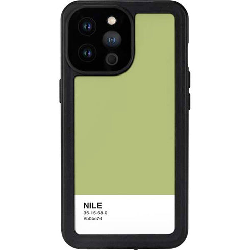 Nile Color Palette iPhone 14 Pro Max Waterproof Case