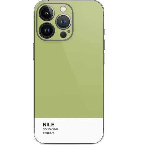 Nile Color Palette iPhone 14 Pro Skin