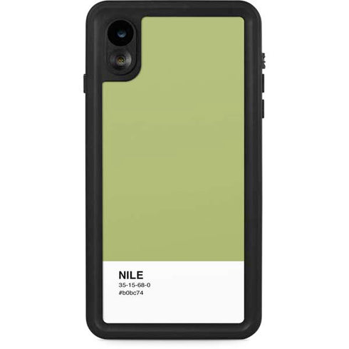 Nile Color Palette iPhone XR Waterproof Case