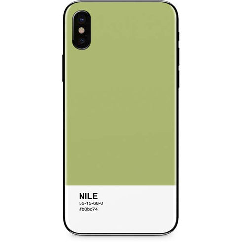 Nile Color Palette iPhone XS Max Skin