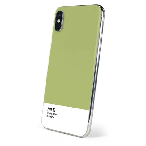 Nile Color Palette iPhone XS Max Skin