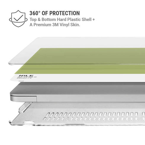 Nile Color Palette MacBook Air 13in M1 (2021) Case plus Skin