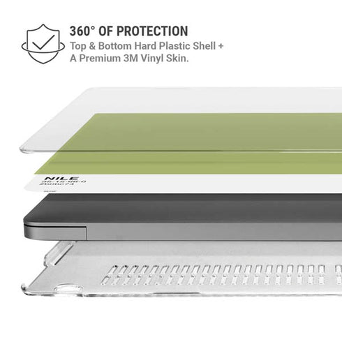 Nile Color Palette MacBook Pro 16in (2021-25) Case plus Skin