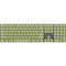 Nile Color Palette Magic Keyboard with Numeric Keypad Skin