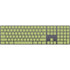 Nile Color Palette Magic Keyboard with Numeric Keypad Skin