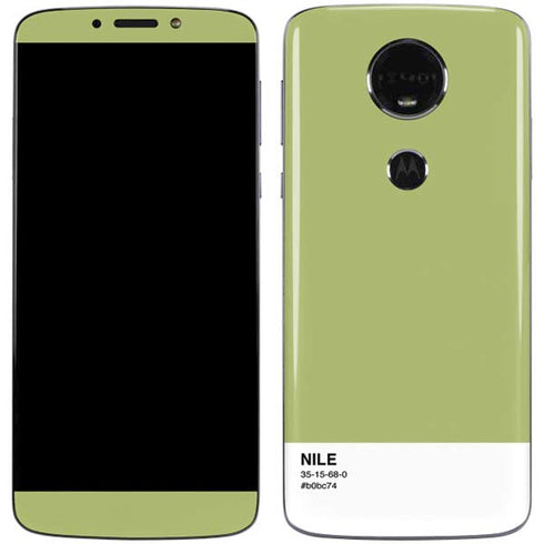 Nile Color Palette Moto E5 Plus Skin