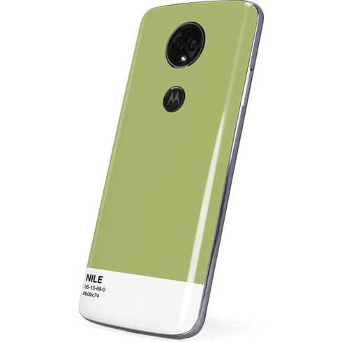 Nile Color Palette Moto E5 Plus Skin