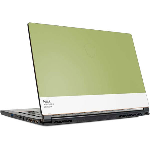 Nile Color Palette MSI GS65 Stealth Laptop Skin