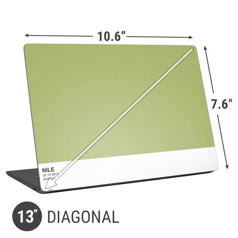 Nile Color Palette Universal Laptop 13in (10.6 x 7.6in) Skin