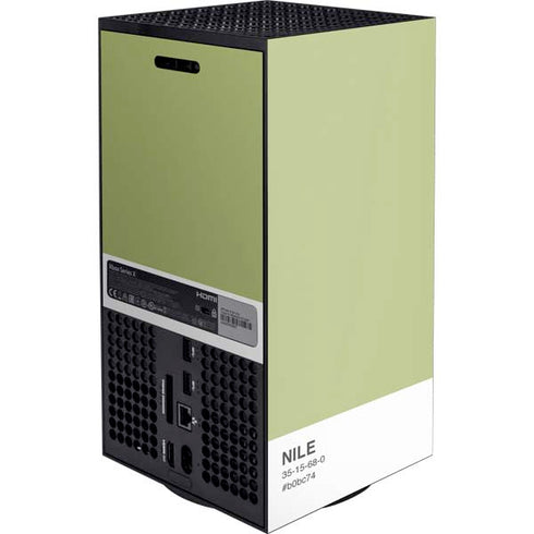 Nile Color Palette Xbox Series X Console Skin