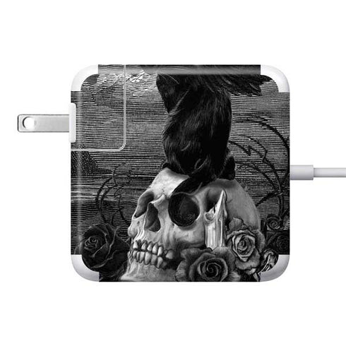 Alchemy Nine Lives of Poe 85W Power Adapter (15 and 17 inch MacBook Pro Charger) Skin