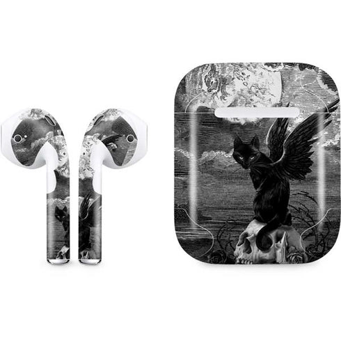Alchemy Nine Lives of Poe Apple AirPods Skin