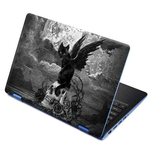 Alchemy Nine Lives of Poe Aspire R11 11.6in Skin