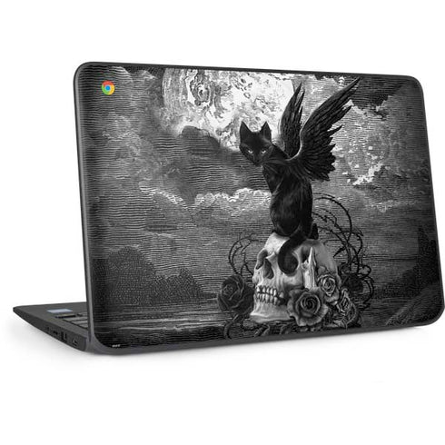 Alchemy Nine Lives of Poe HP Chromebook Skin