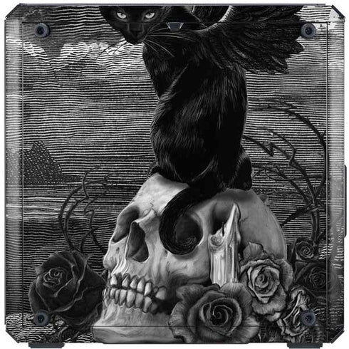 Alchemy Nine Lives of Poe Cooler Master MasterBox Q300L Mini Tower Skin