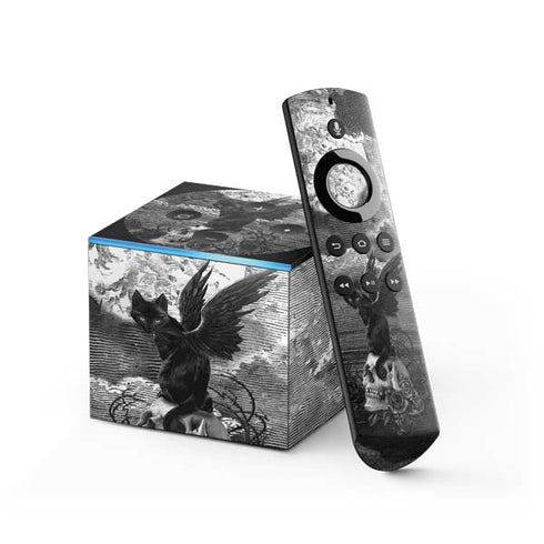 Alchemy Nine Lives of Poe Fire TV Cube Skin