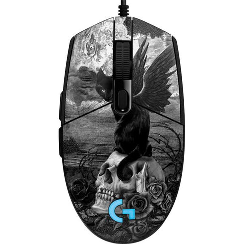 Alchemy Nine Lives of Poe G203 Prodigy RGB Wired Gaming Mouse Skin