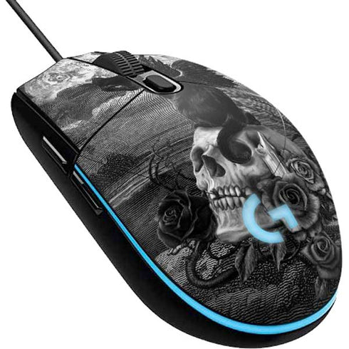 Alchemy Nine Lives of Poe G203 Prodigy RGB Wired Gaming Mouse Skin