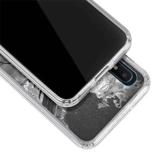 Alchemy Nine Lives of Poe Galaxy A10e Clear Case