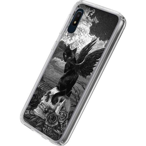 Alchemy Nine Lives of Poe Galaxy A10e Clear Case