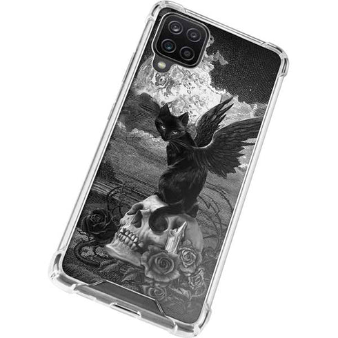 Alchemy Nine Lives of Poe Galaxy A12 Clear Case