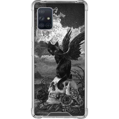 Alchemy Nine Lives of Poe Galaxy A51 5G Clear Case