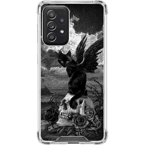 Alchemy Nine Lives of Poe Galaxy A52 5G Clear Case