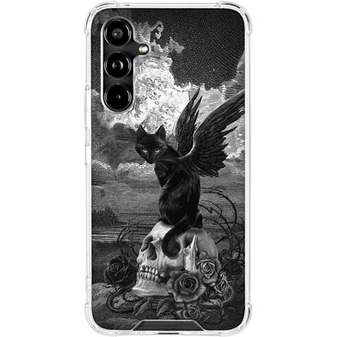 Alchemy Nine Lives of Poe Galaxy A54 5G Clear Case