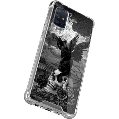 Alchemy Nine Lives of Poe Galaxy A71 5G Clear Case