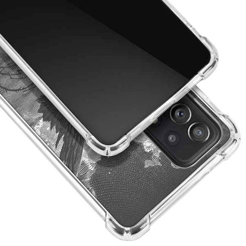 Alchemy Nine Lives of Poe Galaxy A72 5G Clear Case