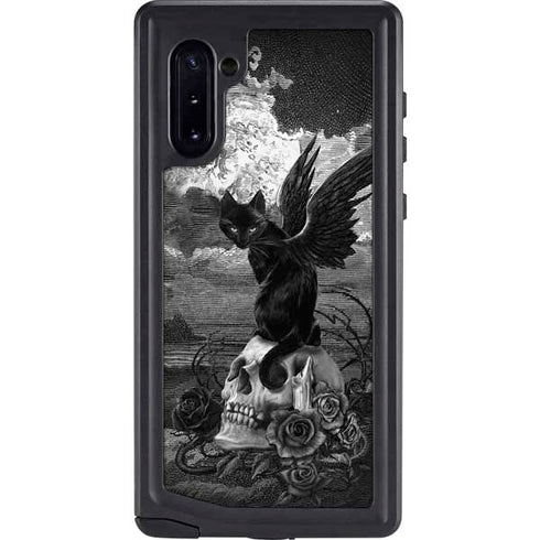 Alchemy Nine Lives of Poe Galaxy Note 10 Waterproof Case