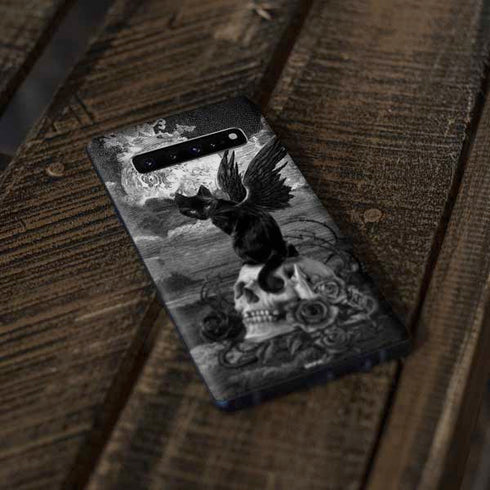 Alchemy Nine Lives of Poe Galaxy S10 Plus Skin