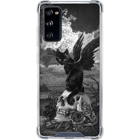 Alchemy Nine Lives of Poe Galaxy S20 FE Clear Case