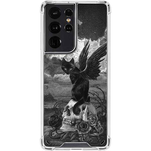 Alchemy Nine Lives of Poe Galaxy S21 Ultra 5G Clear Case
