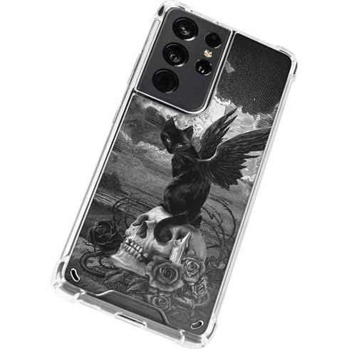 Alchemy Nine Lives of Poe Galaxy S21 Ultra 5G Clear Case