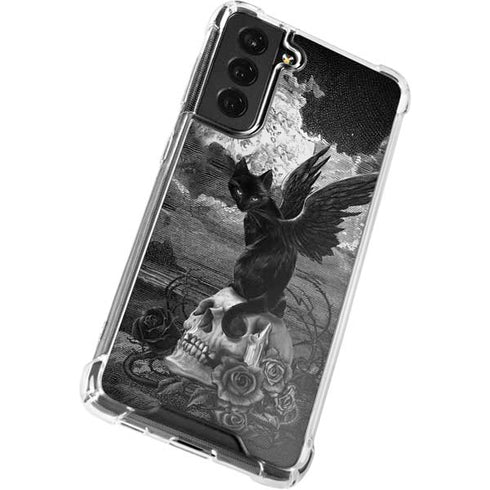 Alchemy Nine Lives of Poe Galaxy S22 Plus Clear Case