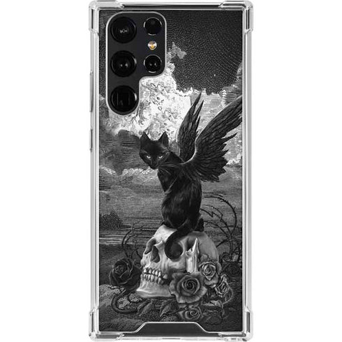 Alchemy Nine Lives of Poe Galaxy S22 Ultra Clear Case