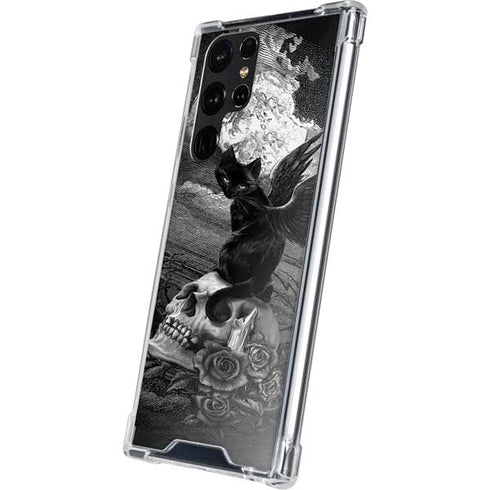 Alchemy Nine Lives of Poe Galaxy S22 Ultra Clear Case