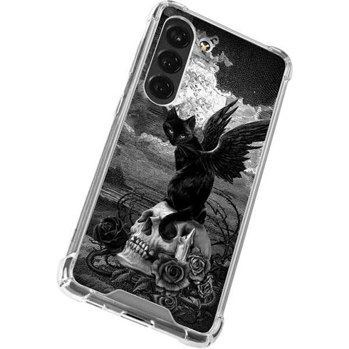 Alchemy Nine Lives of Poe Galaxy S23 Clear Case