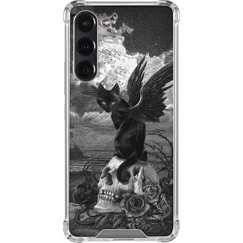 Alchemy Nine Lives of Poe Galaxy S23 Plus Clear Case