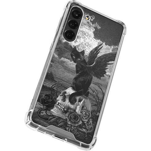 Alchemy Nine Lives of Poe Galaxy S23 Plus Clear Case