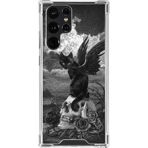 Alchemy Nine Lives of Poe Galaxy S23 Ultra Clear Case